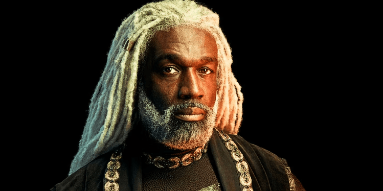Steve Toussaint as Lord Corlys Velaryon in 'House of the Dragon.'  Courtesy HBO