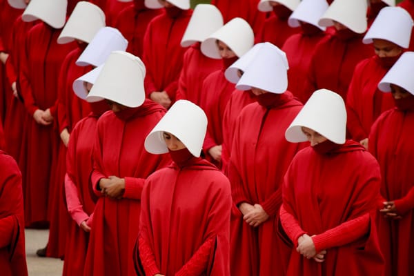 Joe Flood via Flickr
The Handmaid's Tale
Scene at the Lincoln Memorial

Attribution-NonCommercial-NoDerivs 2.0 Generic (CC BY-NC-ND 2.0)