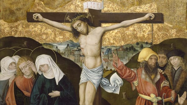 Altarpiece with the Passion of Christ: Crucifixion